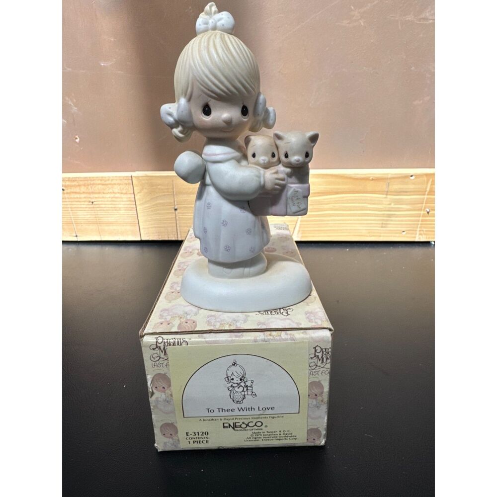 1979 Precious Moments "To Thee With Love" Figurine E-3120